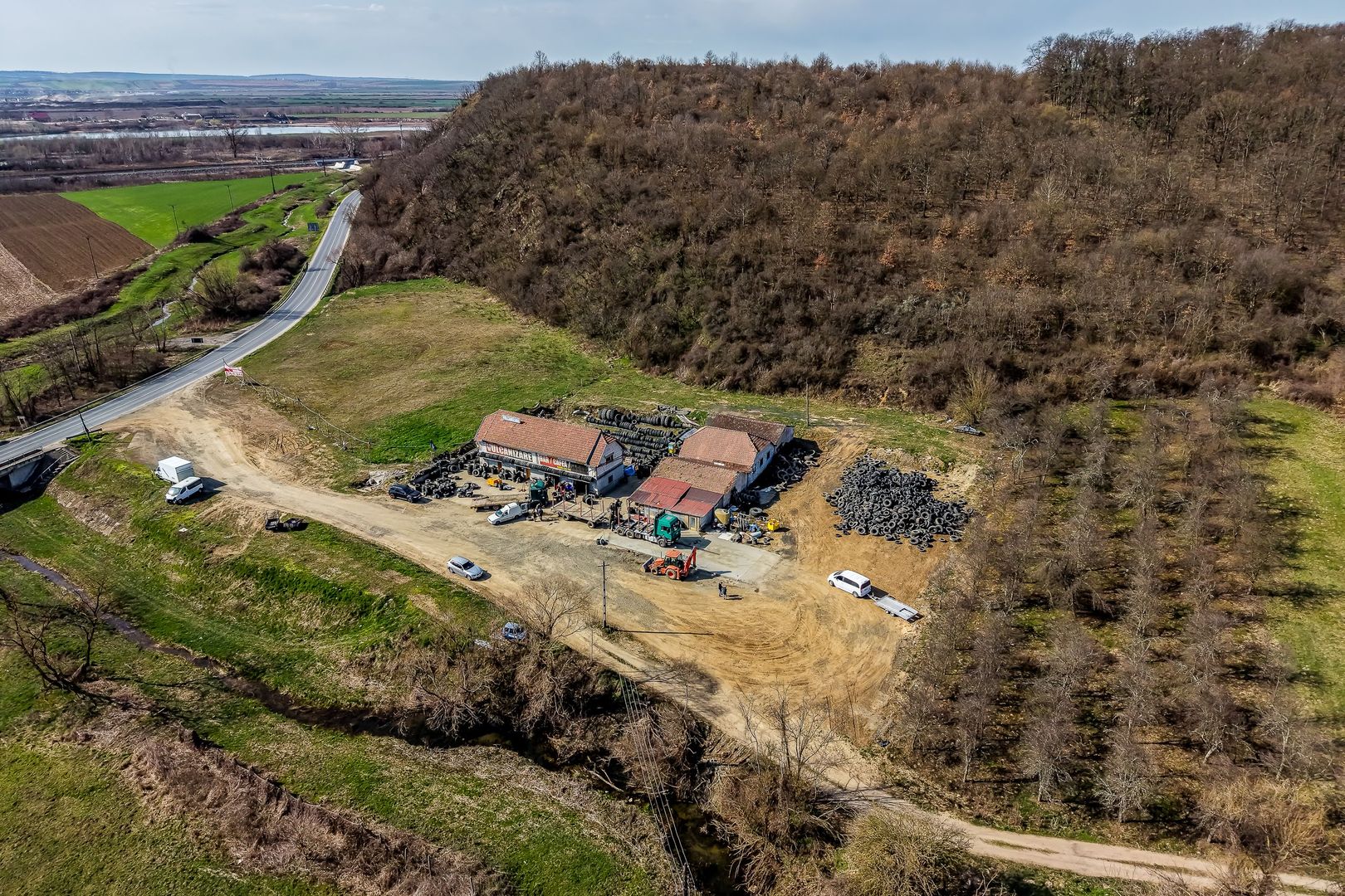 1,2 ha teren comercial/industrial cu hale in Baratca Paulis Arad - Poză 5