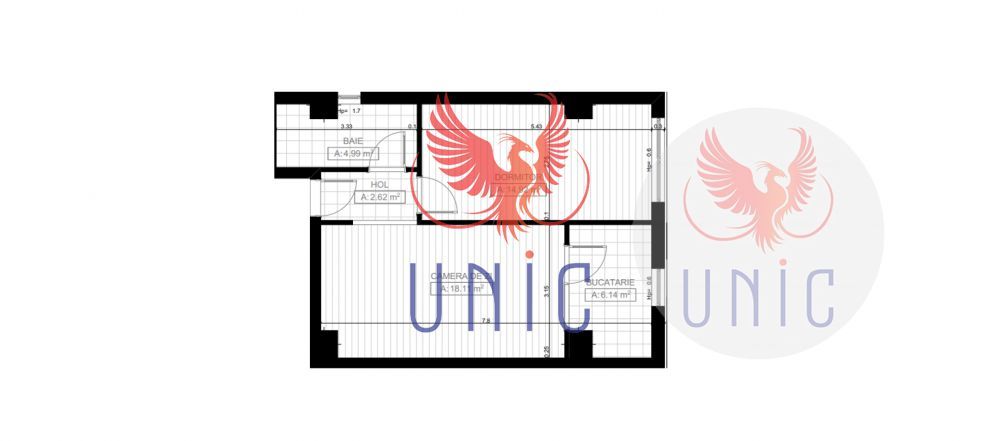 2 camere, etaj 3, loc de parcare, Cornitoiu - Poză 2