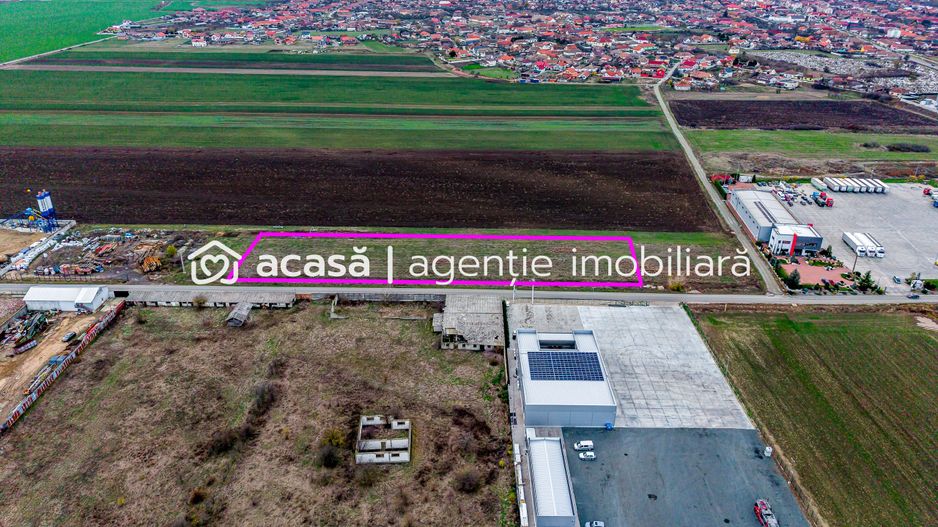 Teren cu acces DN7 și A1, ideal pentru dezvoltări industriale - Poză 4