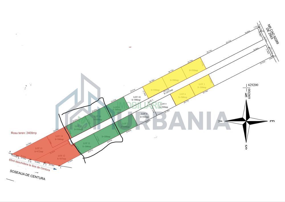 Teren Miroslava - 4 Loturi - Poză 1