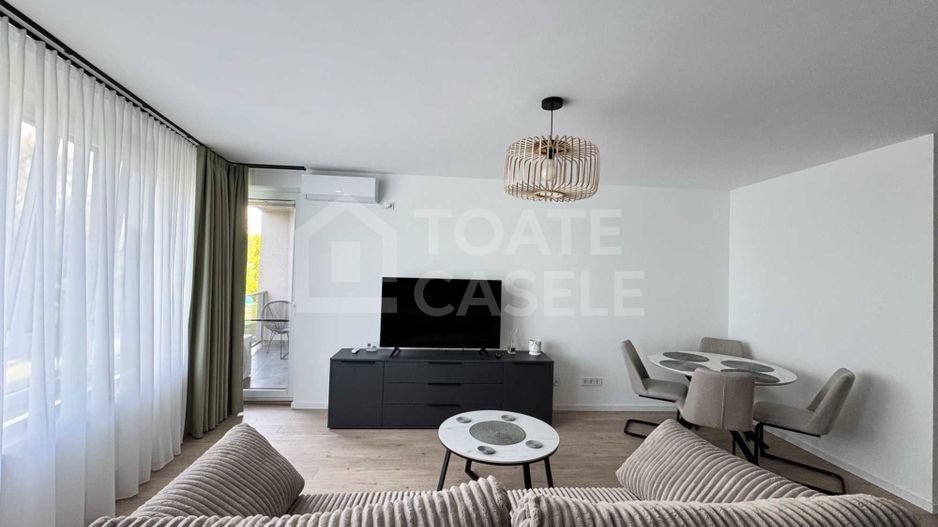 Apartament cu 3 camere, 80mp, finisat, zona Rivus Mall - Poză 2