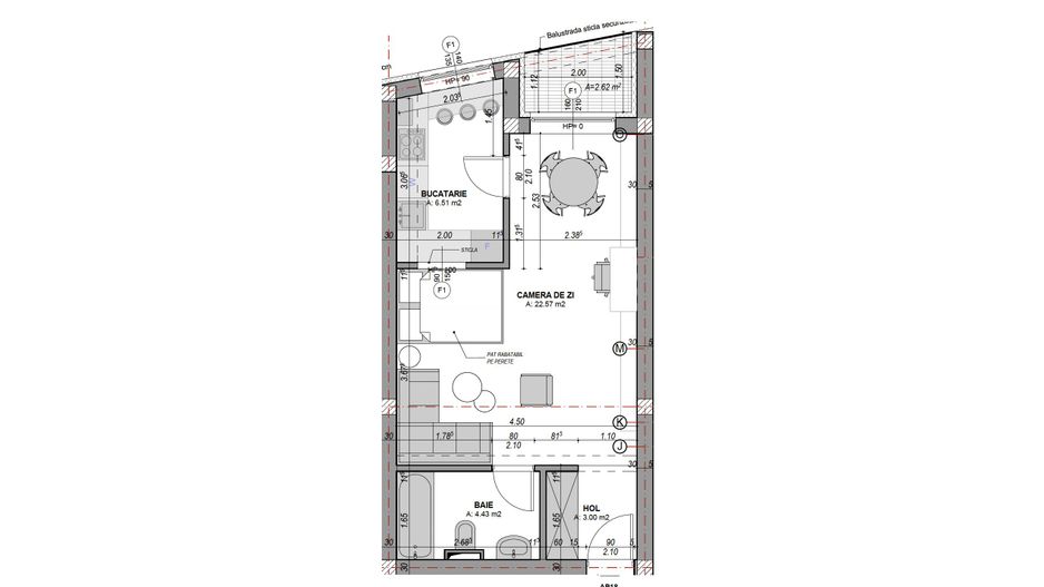 Garsonieră finisată la cheie, cu bucătărie separată, etaj 1/2 - Poză 6