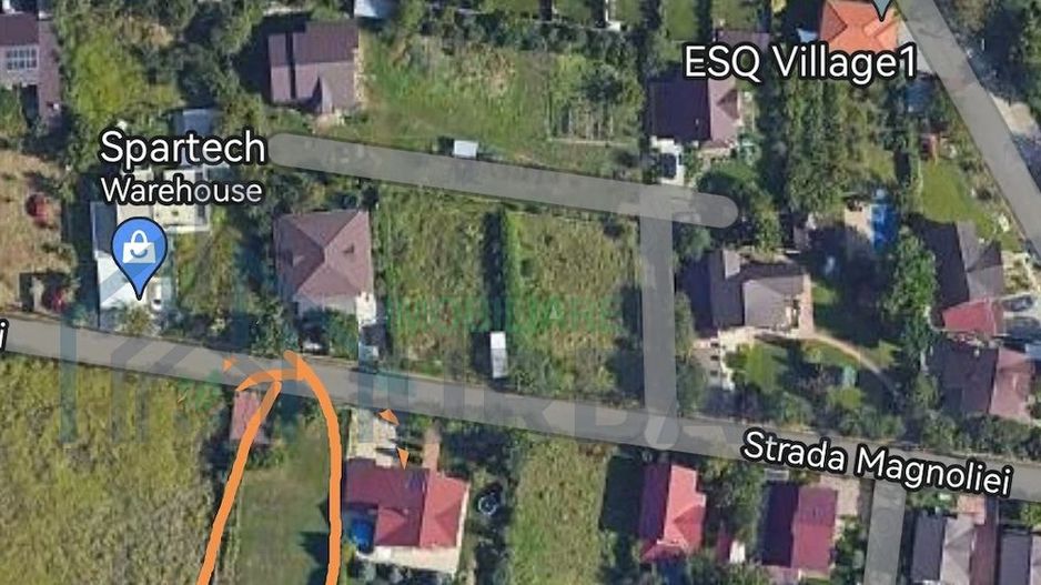 Teren intravilan 933 mp, Valea Lupului, str. Magnoliei - Poză 2