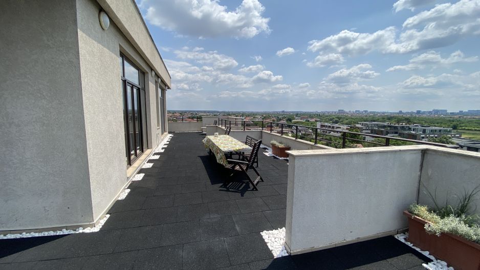 Penthouse 5 camere 250 mp lângă Ambasada SUA , zona Băneasa București - Poză 31