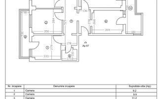 faleza Nord 4 camere decomanadat etaj 2 - Poză 1