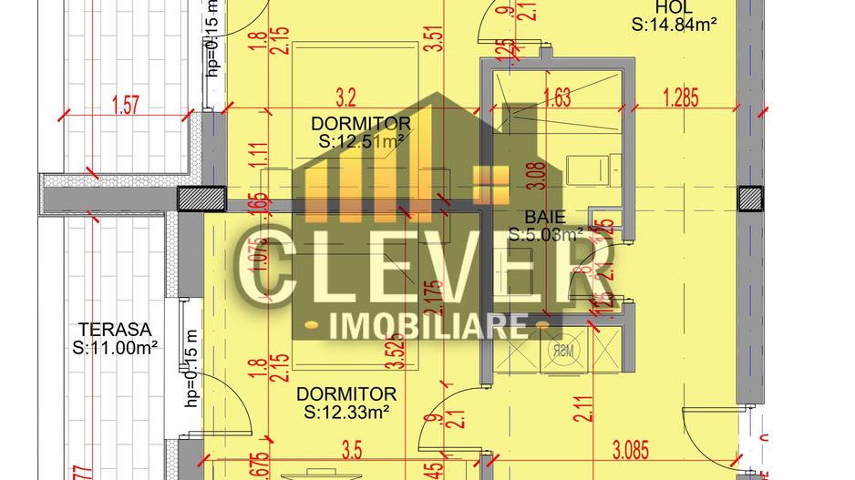 Apartament 4 Camere | 116 mp Total, 2 Terase | Comision 0% - Poză 2