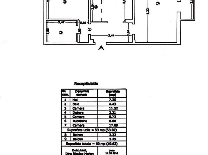Apartament 2 camere de vanzare Gorjului - Poză 10