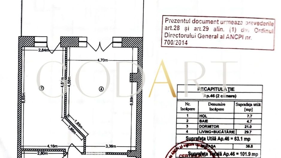 Apartament premium cu gradina | Ready to move - Schiță 11