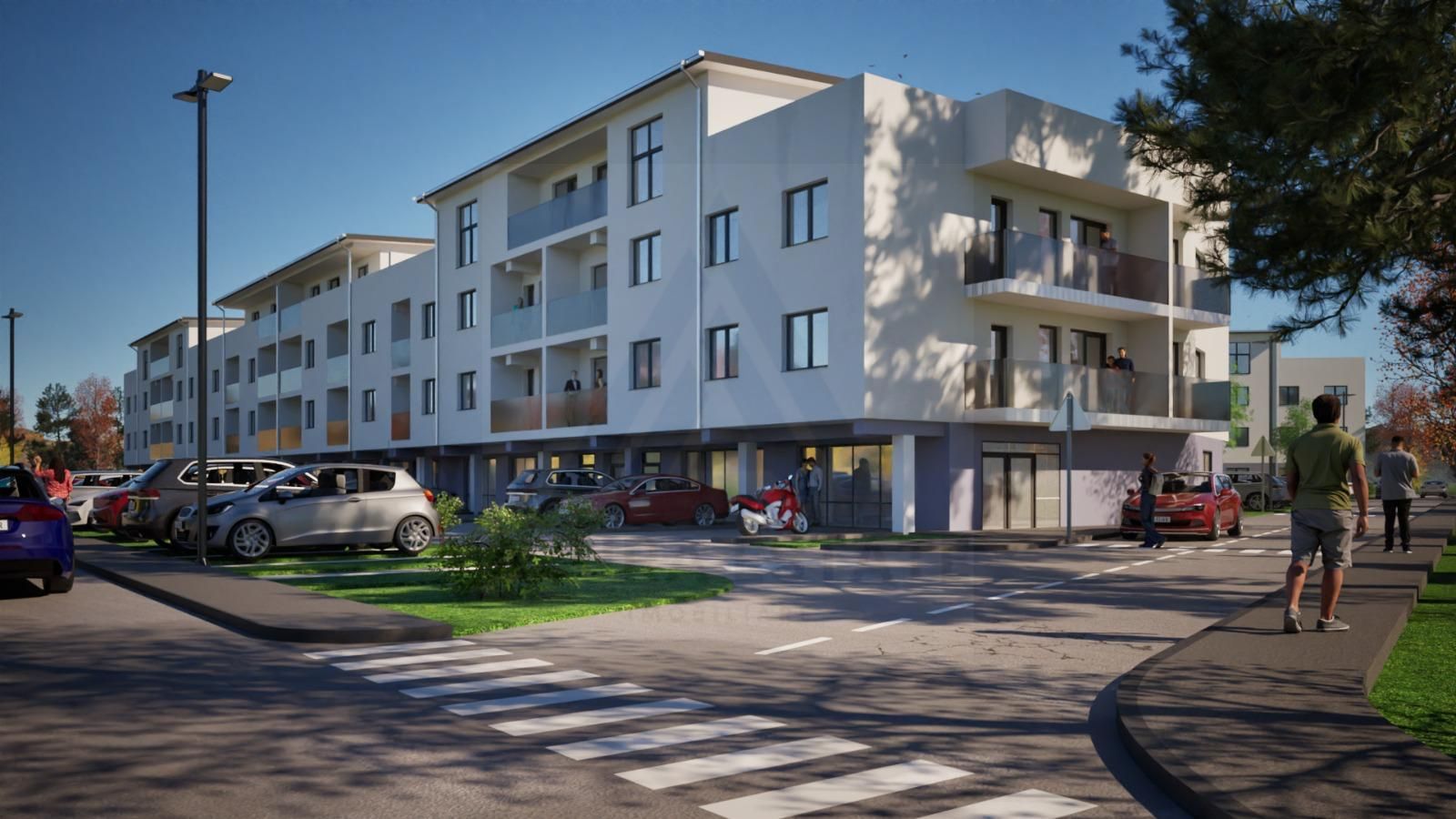 Apartament intabulat 3 camere 67 mp etaj 2 si parcare in Selimbar - Poză 2