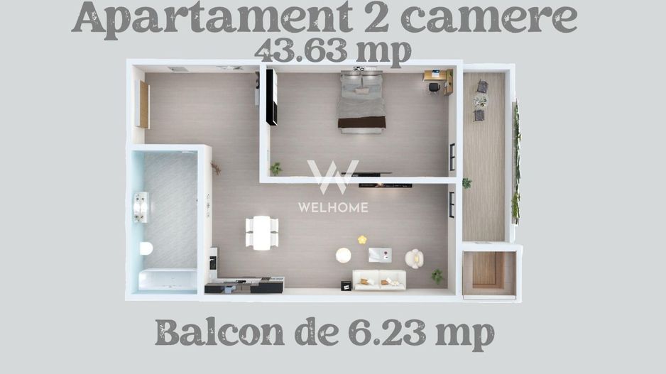 Perfect pentru investitie , apartament langa lac! - Schiță 6