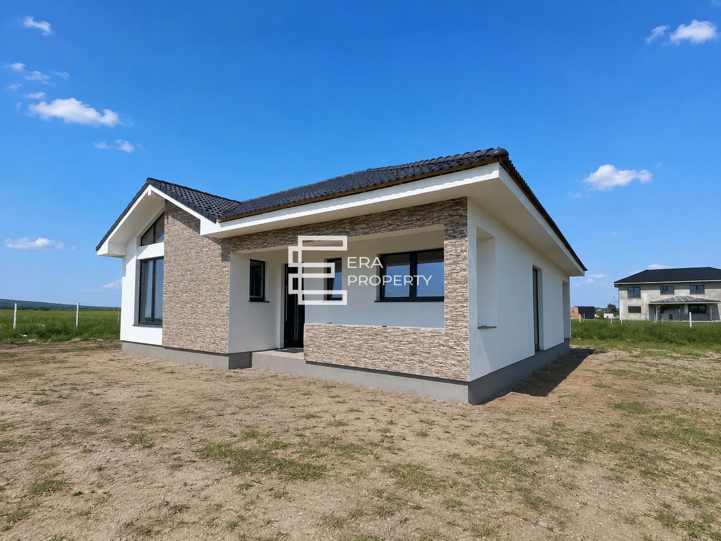 Casă individuală 120 mp utili | Teren 600 mp | Pompă de căldură | Șura Mică - Poză 2