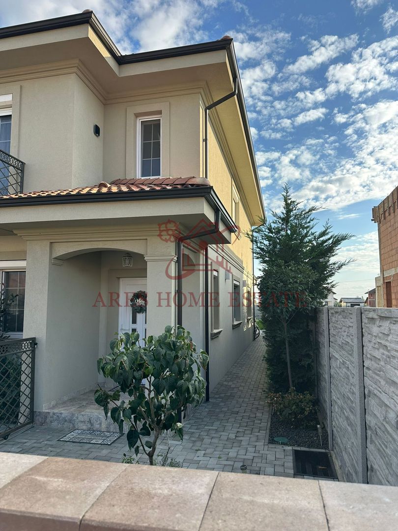 Casa in stil mediteranean, ultrafinisată 5 camere, 3 bai + curte. - Poză 9