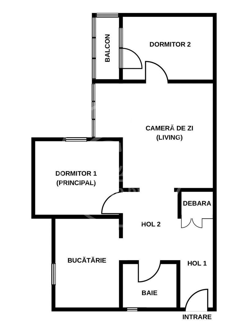 Apartament de vanzare  cu 3 camere Lux in zona Rogerius, Oradea. - Poză 21