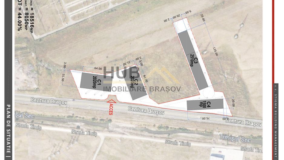 Teren Industriala 22.116 mp - zona Uzina 2 cu PUZ | Strada Timisul Sec - Poză 4