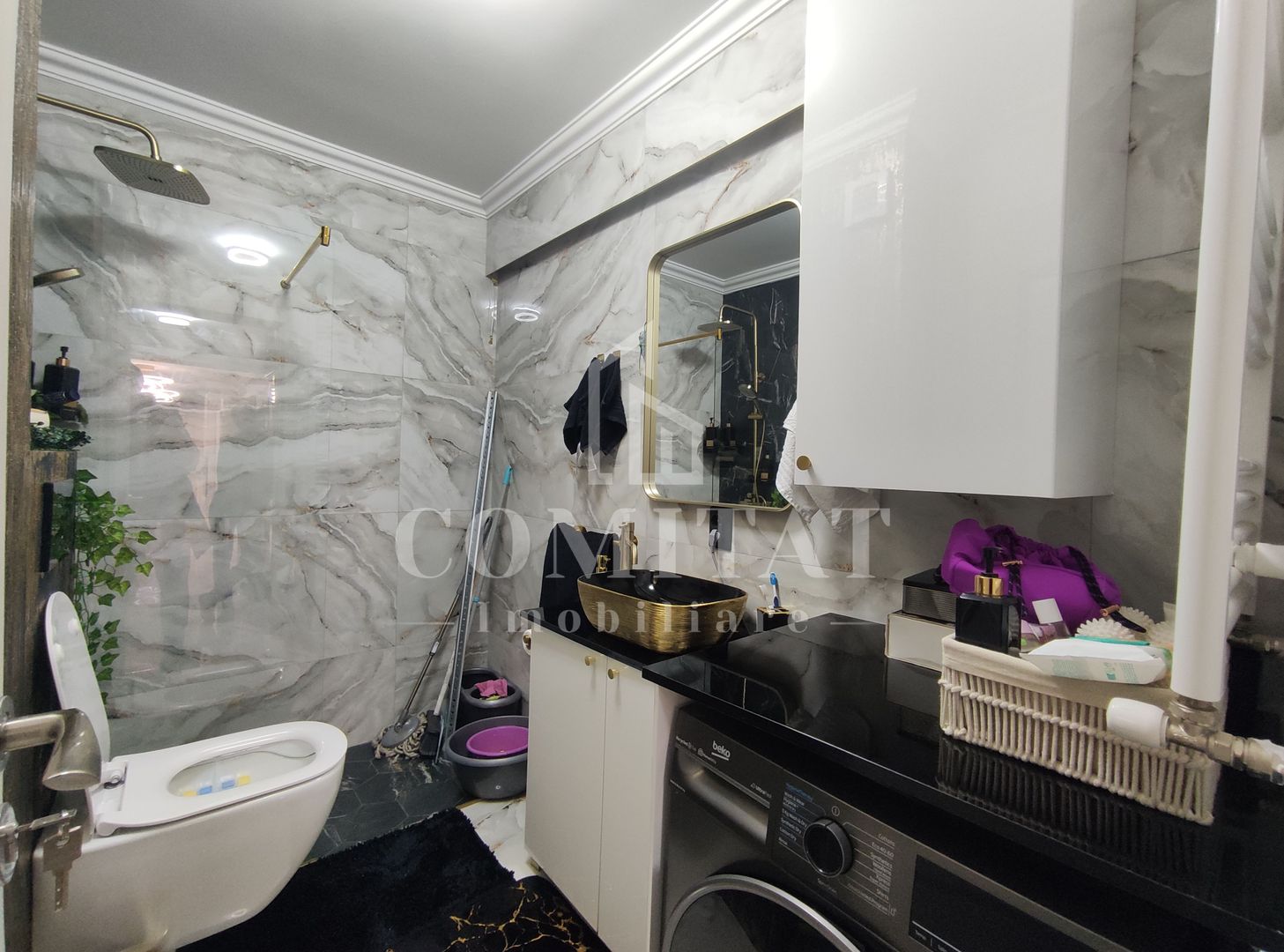 Apartament | 3 camere | Cartierul dambu rotund | zona Mega image - Poză 14