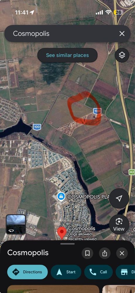 Teren intravilan 1.75 ha in vecinatatea  Cosmopolis - Poză 2