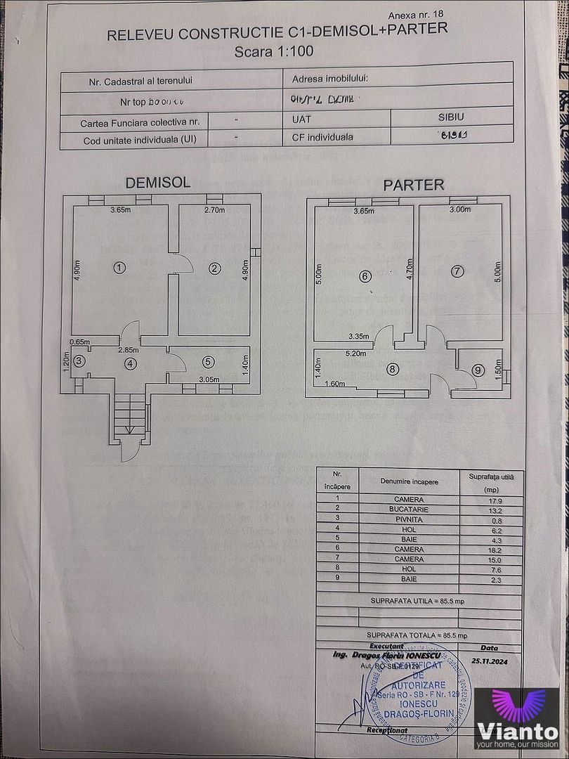 CASA INDIVIDUALA SINGUR IN CURTE TEREZIAN| 110 MPU | TEREN 209 MP - Schiță 20