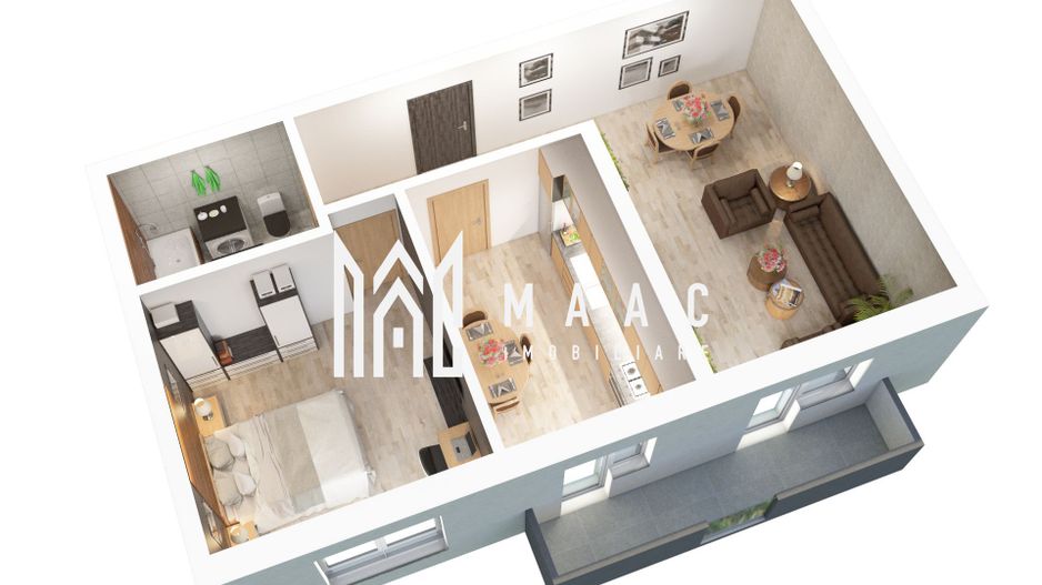 Comision 0% | Apartament 2 camere | Etaj 1 - Poză 3