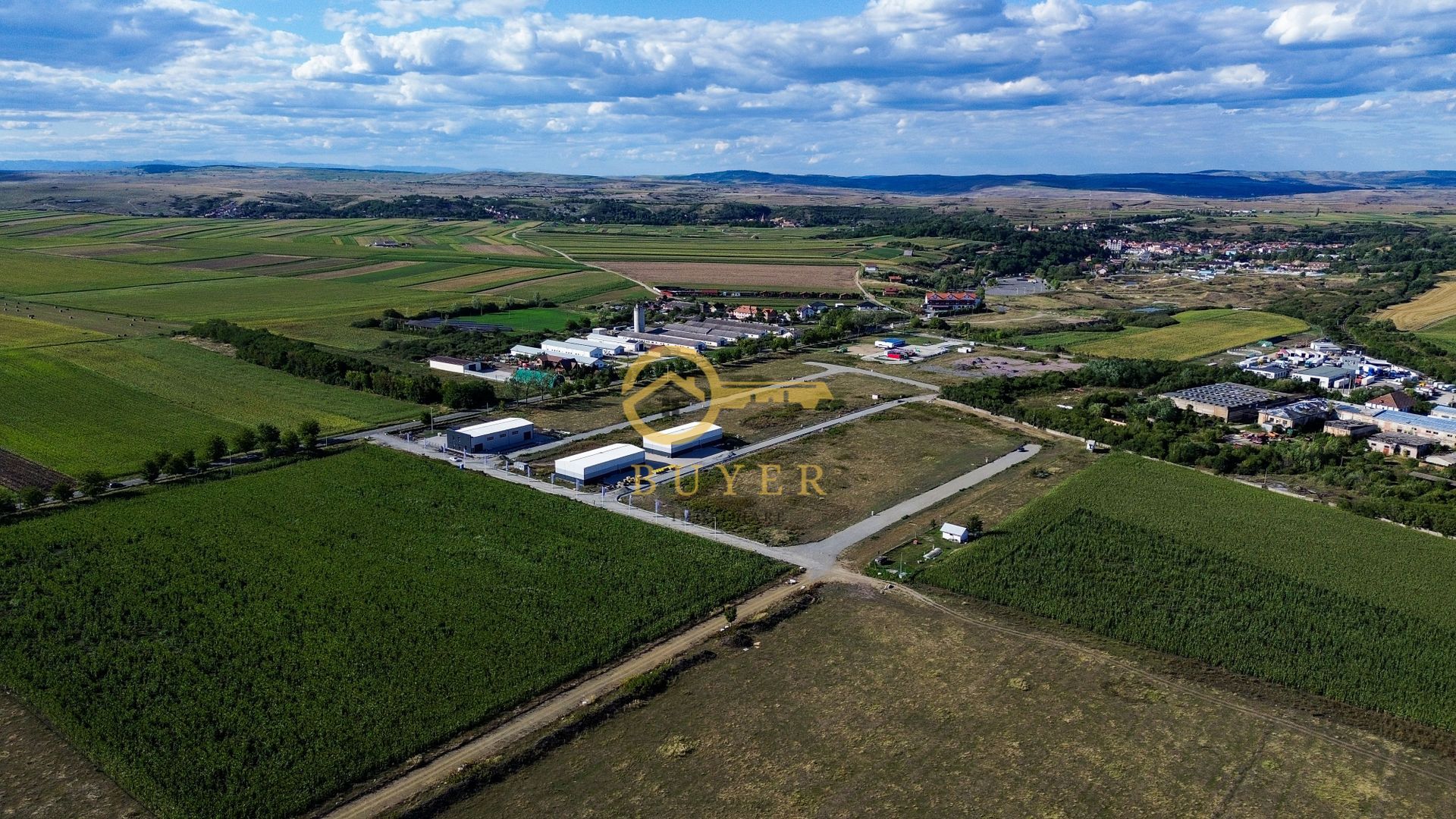 Teren intravilan cu PUZ aprobat pt hale industriale- Zona Sura Mica - Poză 2