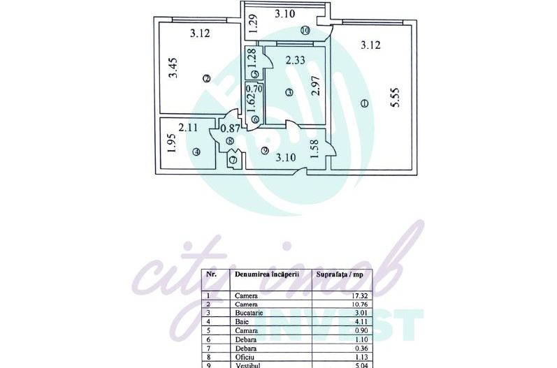 2 camere Oltenitei-Piata Sudului- IN CURS DE RENOVARE COMPLETA - Poză 3