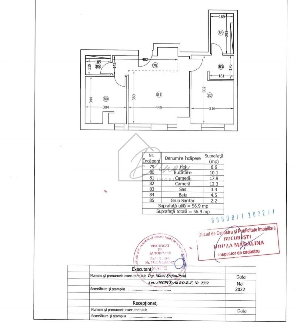 Apartament 2 camere 2 bai Onix Nord Aviației I Parter I Comision 0% - Poză 2