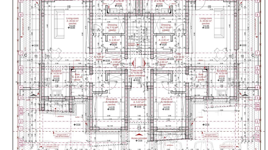 COMISION 0%, Apartament 3 Camere, 82 mp, Terasa, Gradina, SACALAZ - Poză 9