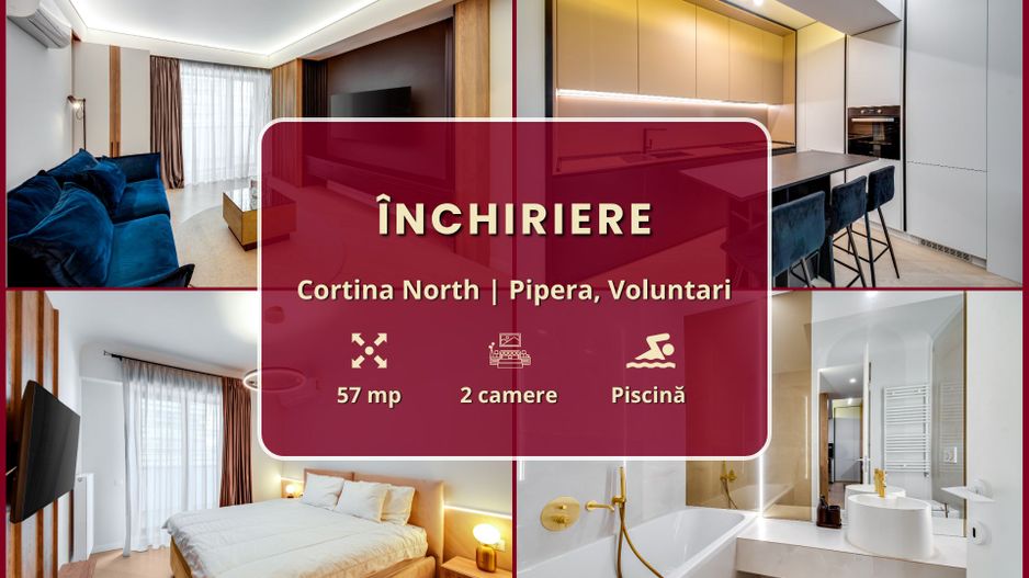 Cortina North || 2 Camere || Amenajat premium || Comision 0% - Poză 2