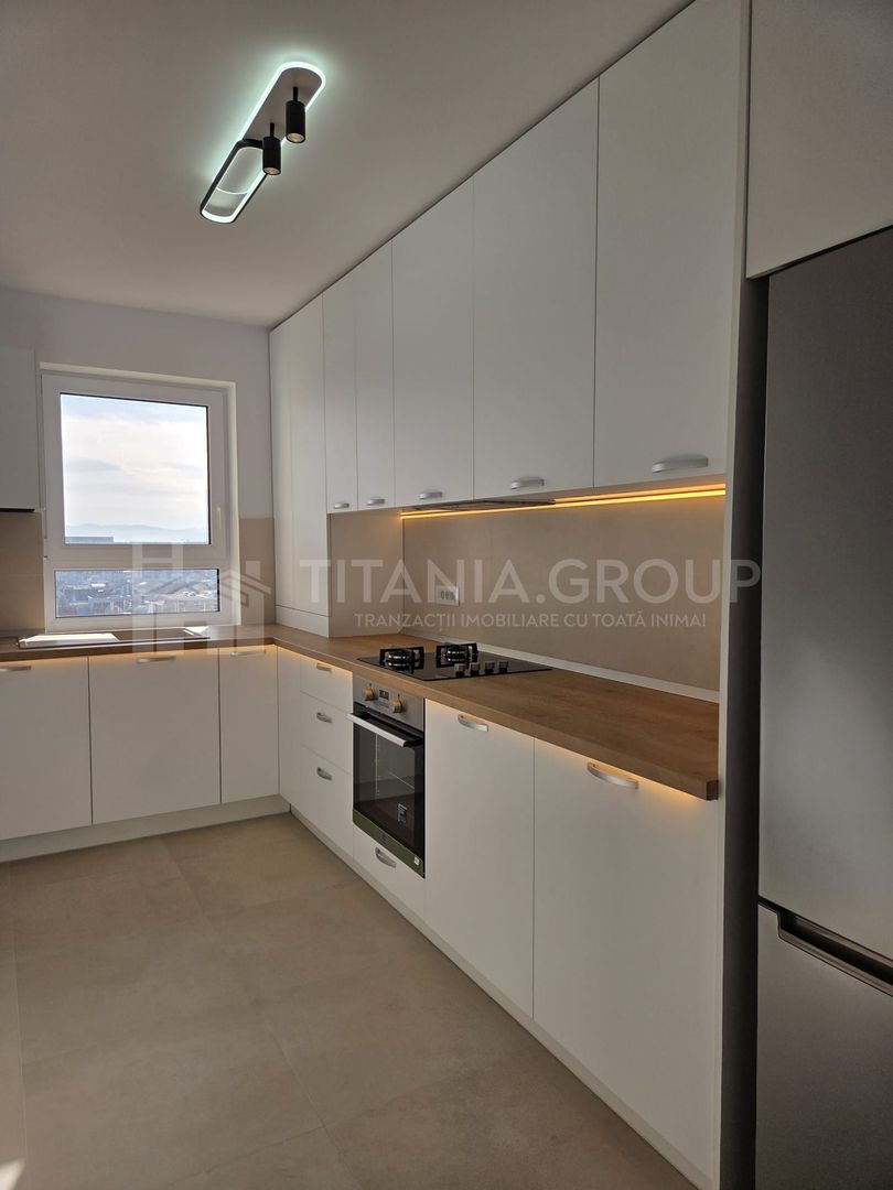 Apartament 3 camere, parcare, prima inchiriere, totul nou - Poză 17
