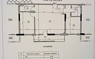 Apartament cu 3 camere |Parcare Supraterana |Panorama |Nufarul |Oradea - Schiță 12