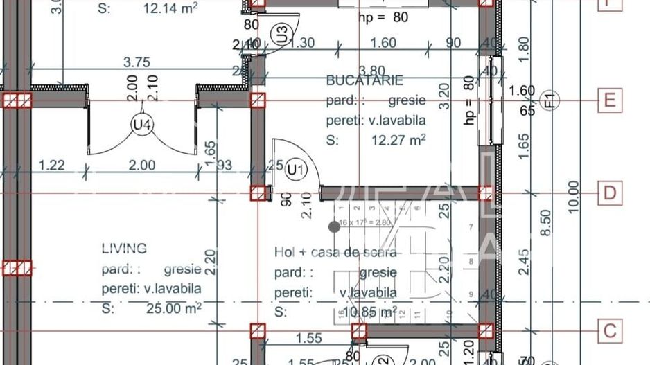 Casa Tip Duplex cu 4 camere, zona El Gringo Selimbar - Schiță 5