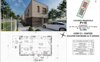 Vila Individuala P+1 Popesti 257 mp Teren - Poză 15