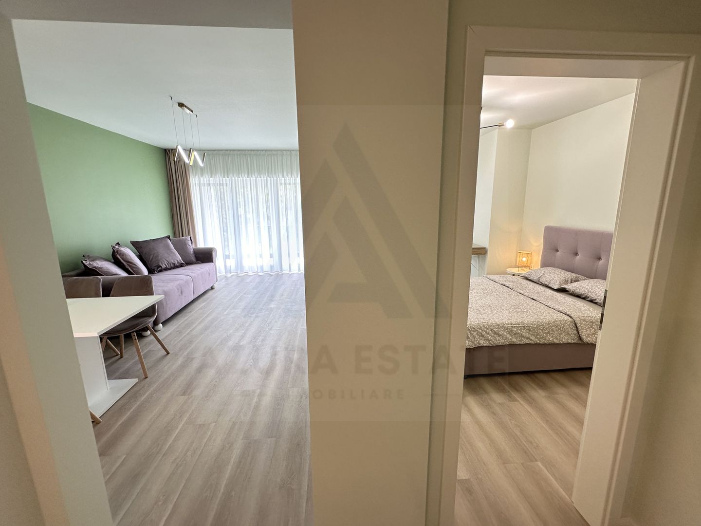Apartament modern 2 camere echipat premium etaj 1 in cartier DaVinci - Poză 4