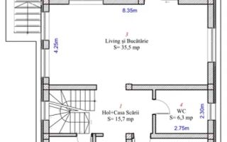 Casa individuala | 5 camere | P+1 | Teren 400 MP | Sura Mare - Poză 4