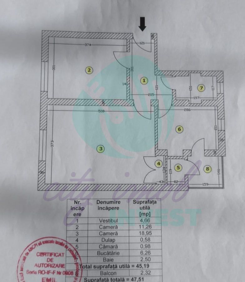 Apartament cochet de 2 camere, în inima cartierului Primăverii - Poză 3