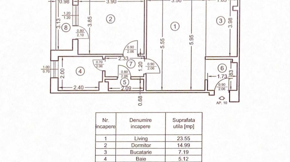 Apartament 2 camere  Pipera - Poză 6