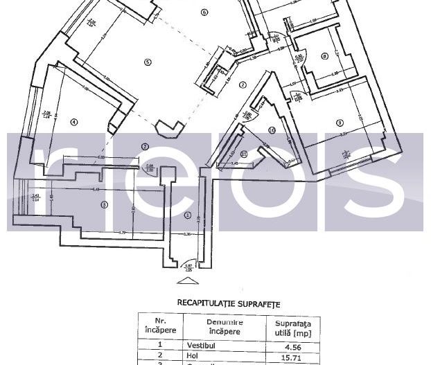 APARTAMENT 4 CAMERE DE VANZARE PIATA ROSETTI - Poză 10