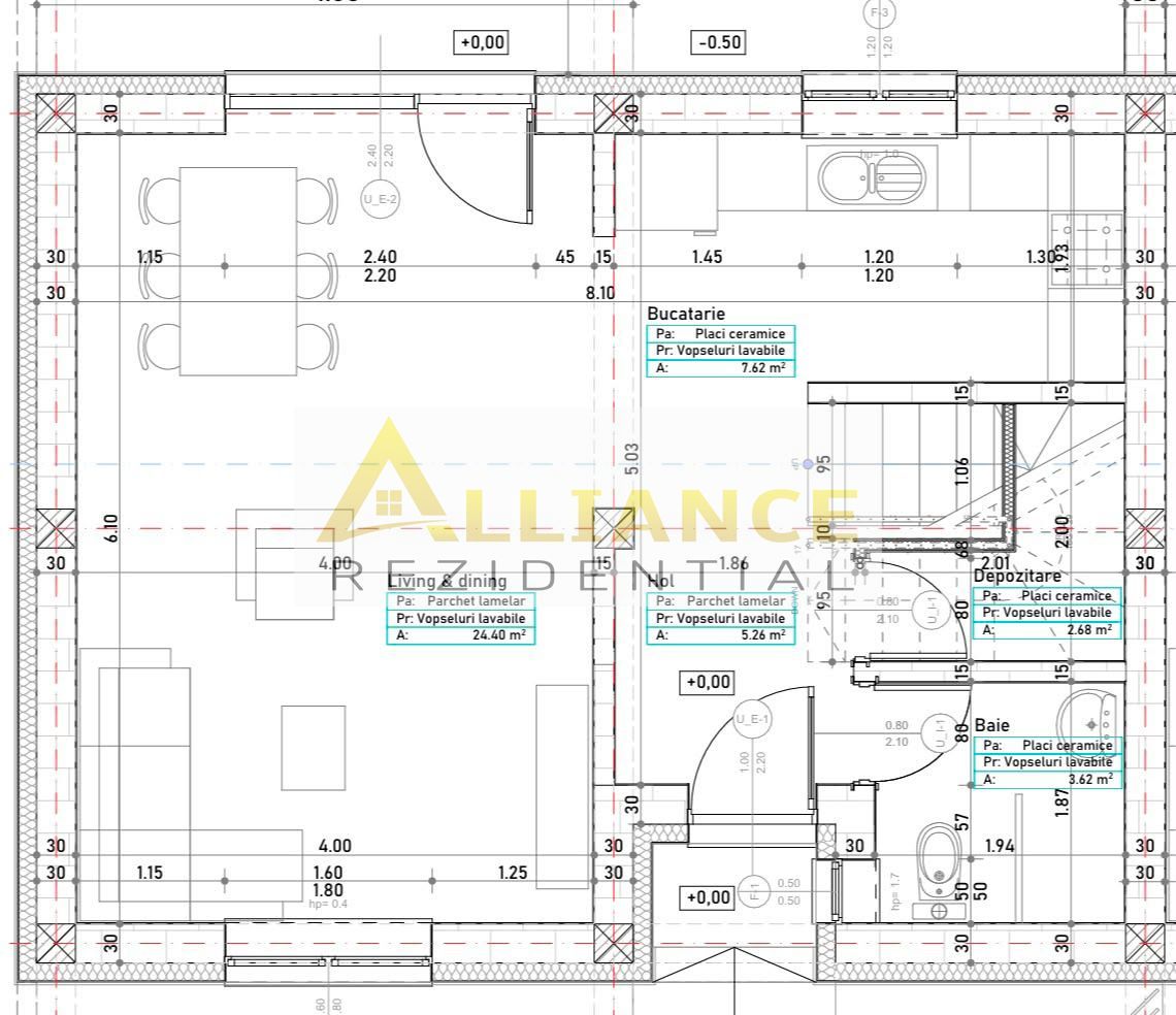 Vila P+1+M, 4 camere - 3 bai | PRIMARIE - Schiță 9