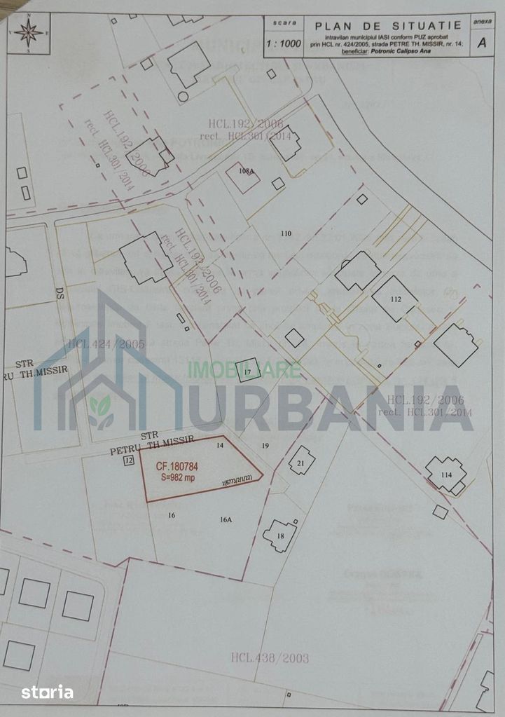 Teren de vânzare în zona Bucium, Mun. Iaşi - Poză 5