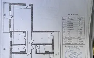 Apartament 4 camere Băneasa | 2 locuri de parcare - Schiță 14