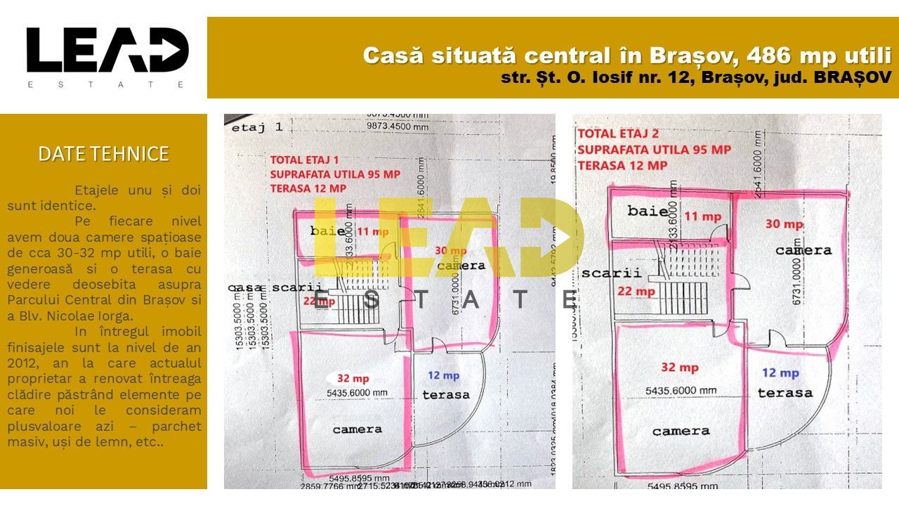 Casa deosebita, 7 camere, Ultracentral in Brasov, 486 mp utili! - Poză 5
