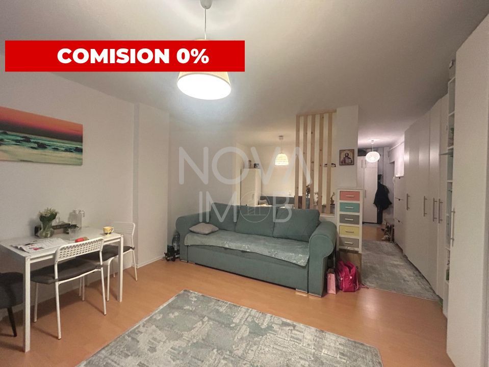 Apartament cu 1 camera, etaj intermediar, mobilat si utilat - Poză 1