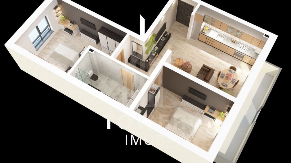 COMISION 0%-  Apartamente 3 camere  Rezidențial NOU | Doamna Stanca - Poză 2