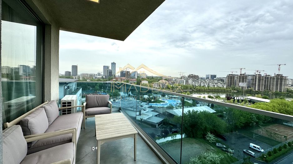 4 rooms apartment - 122 sqm/ Rented/ 1 Parking / Floreasca - Lake View - Poză 11