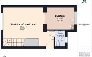 Casă tip Duplex 3 camere - mobilat modern - Sânandrei - Timișoara - Poză 17