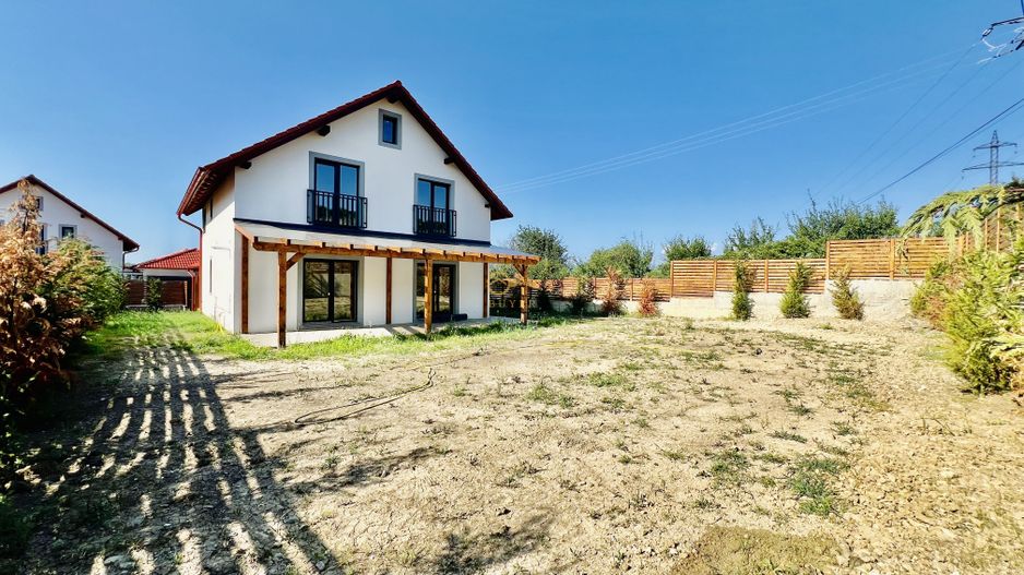 Casa noua, mobilata si utilata- Panorama catre munti- Teren 714mp - Poză 17