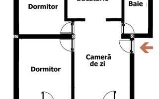 Apartament 3 camere, parcare! - Poză 6