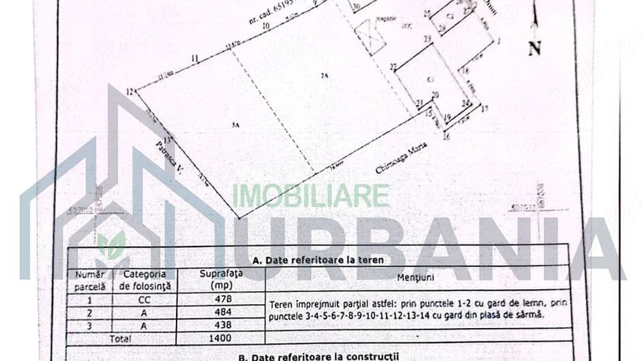 Casă cu 3 camere de vânzare în Probota, Perieni - Poză 5