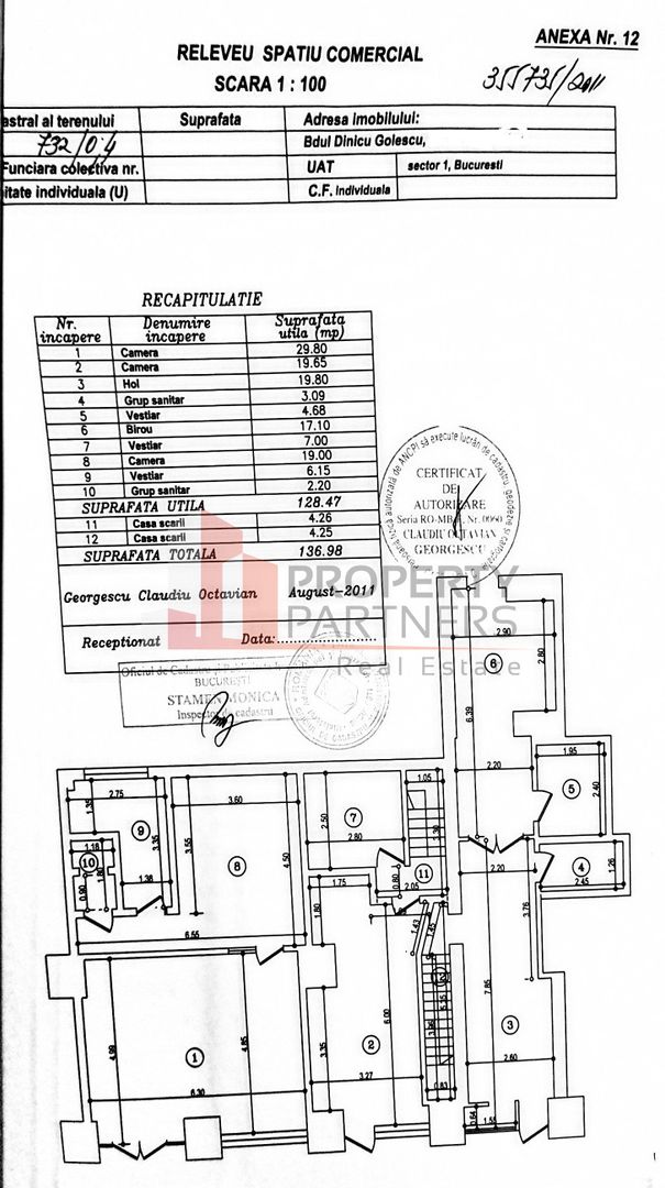 Spatiu comercial Dinicu Golescu - Gara de Nord - Schiță 10