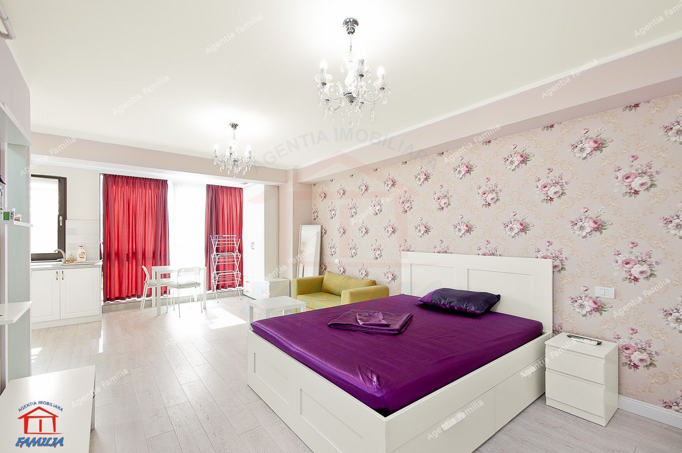 🏡 Inchiriere 1 camera, bloc nou, Mazepa 2, 450 €/lună - Poză 1