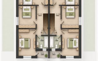 Gloriei Village Bragadiru - Vila tip duplex cu 4 camere - Poză 7